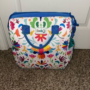 Colorful Floral Cooler Backpack